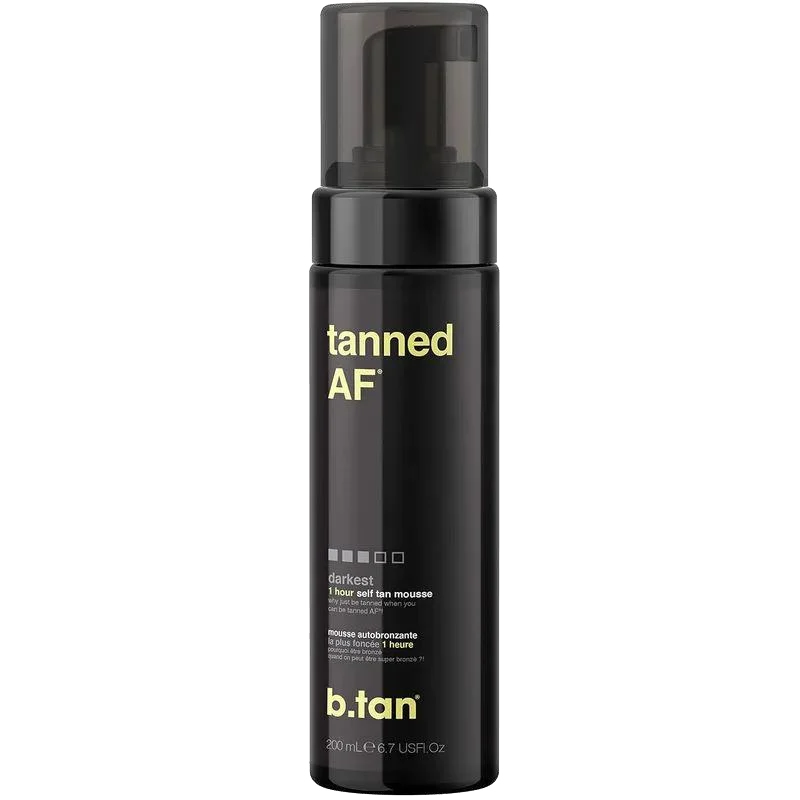 8.Tan Tanned AF Self Tan Mousse