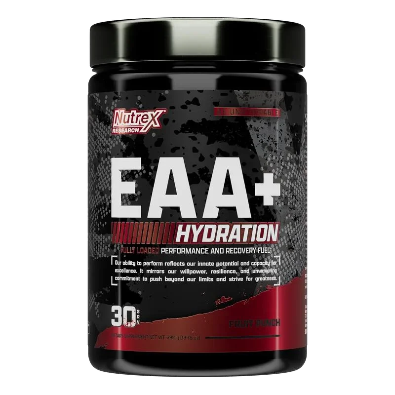 Nutrex EAA+ Hydration; Fruit Punch, 30 Servings