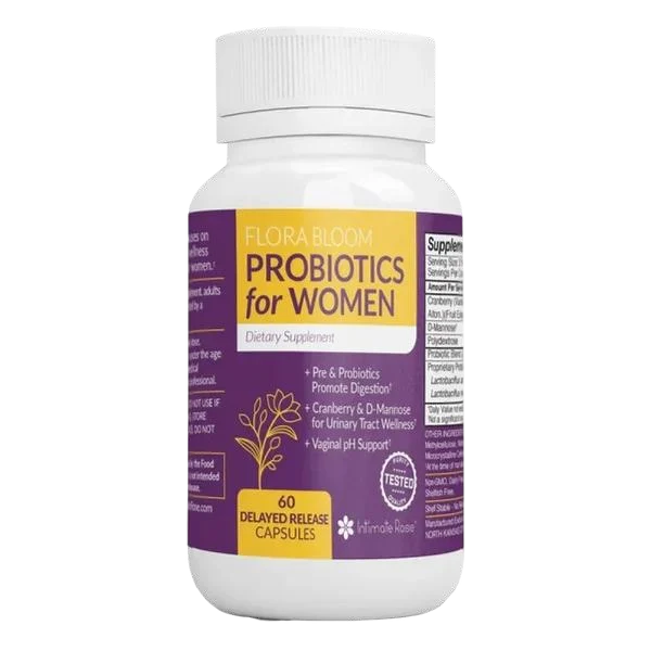 Flora Bloom Feminine Probiotic, 60 Capsules